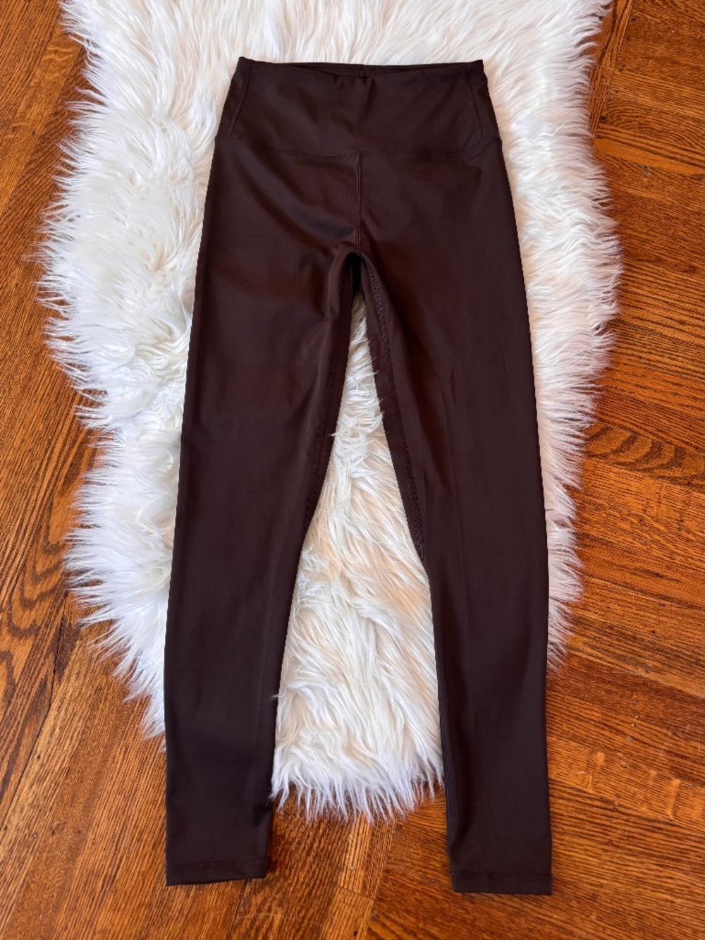 Alo Yoga Espresso Dark Brown High Waisted Airlift Leggings Medium 7/8 Length